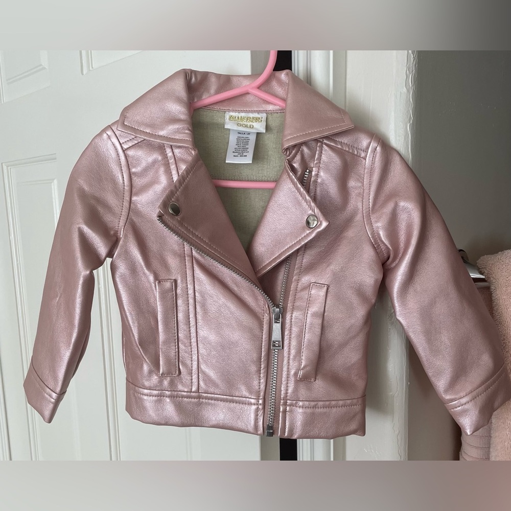 Blueberi Blvd 2T toddler pink zip up jacket.